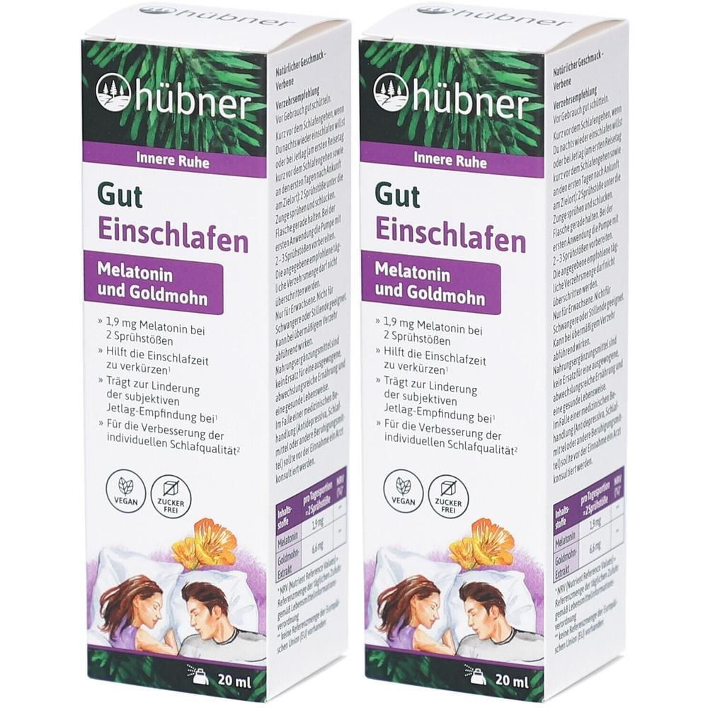 Hübner Gut Einschlafen Spray 2x 2x20 ml
