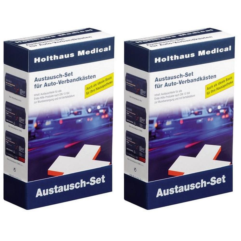 Austauschset für KFZ Verbandkasten 2x 2x1 St Set