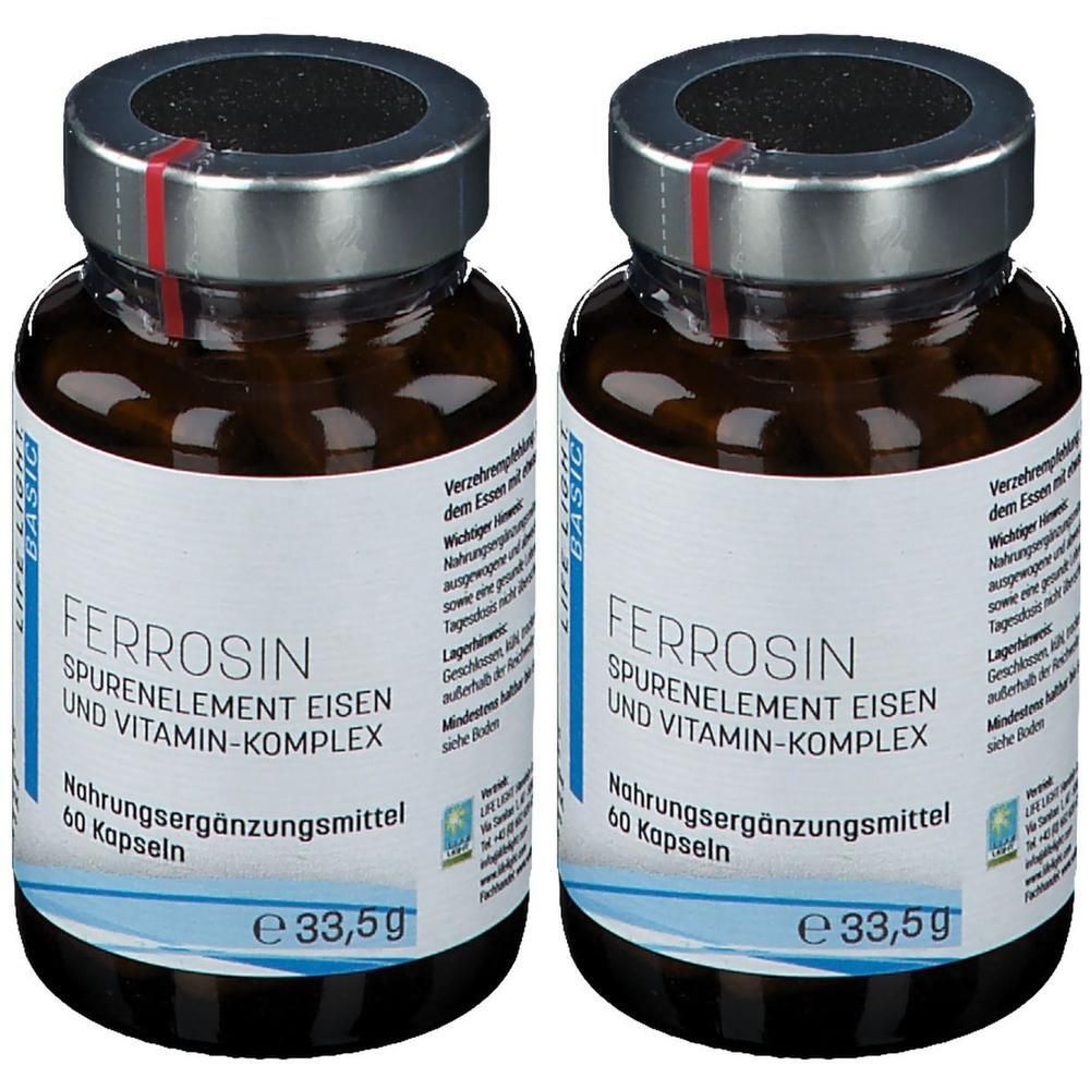 Ferrosin Eisen 14 mg Kapseln 2x 2x60 St