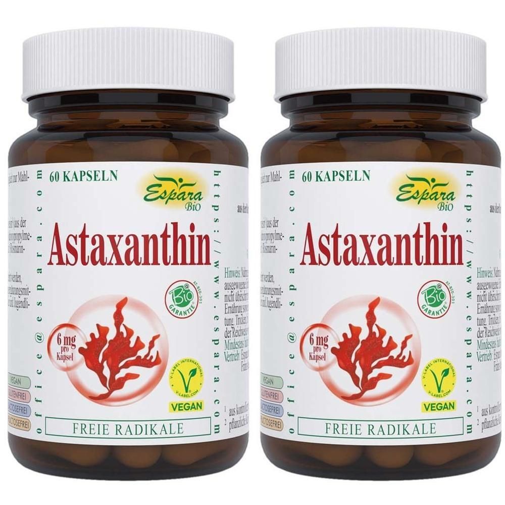 Astaxanthin BIO Kapseln 2x 2x60 St