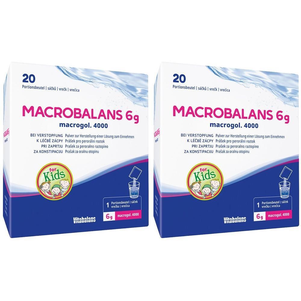 Macrobalans Pulver z.Herst.e.Lsg.z.Einnehmen 2x 2x20x6 g Beutel