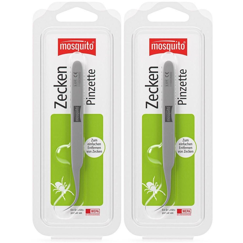 Mosquito Zeckenpinzette 2x 2x1 St