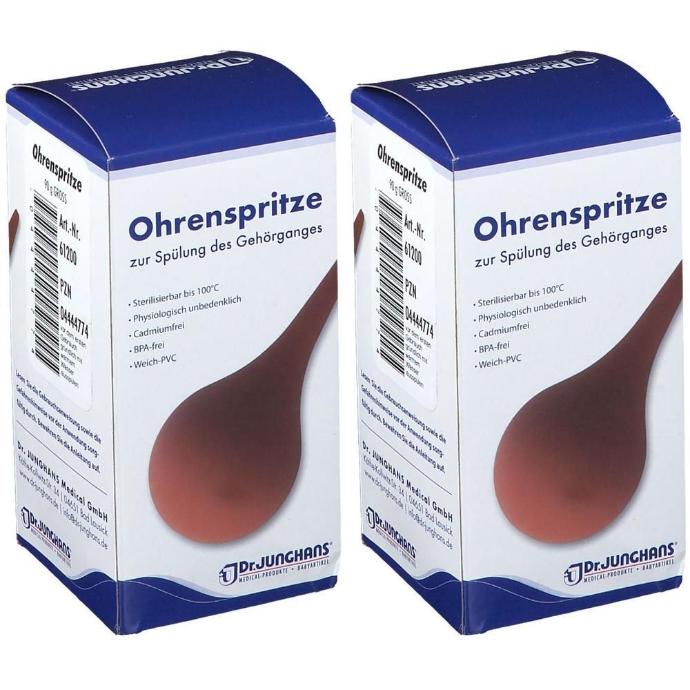 Ohrenspritze 90 g groß 2x 2x1 St Spritzen