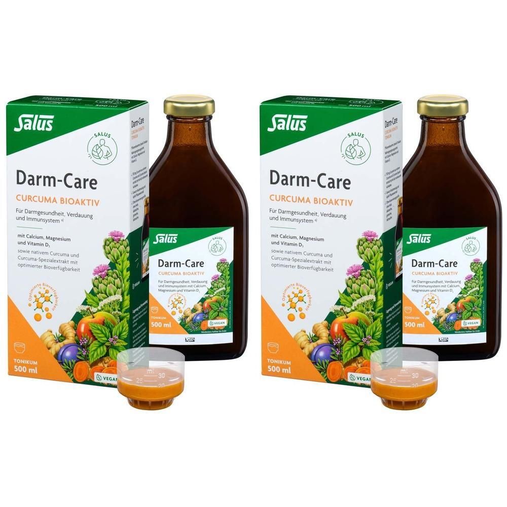 Darm-Care Curcuma Bioaktiv Tonikum Salus 2x 2x500 ml