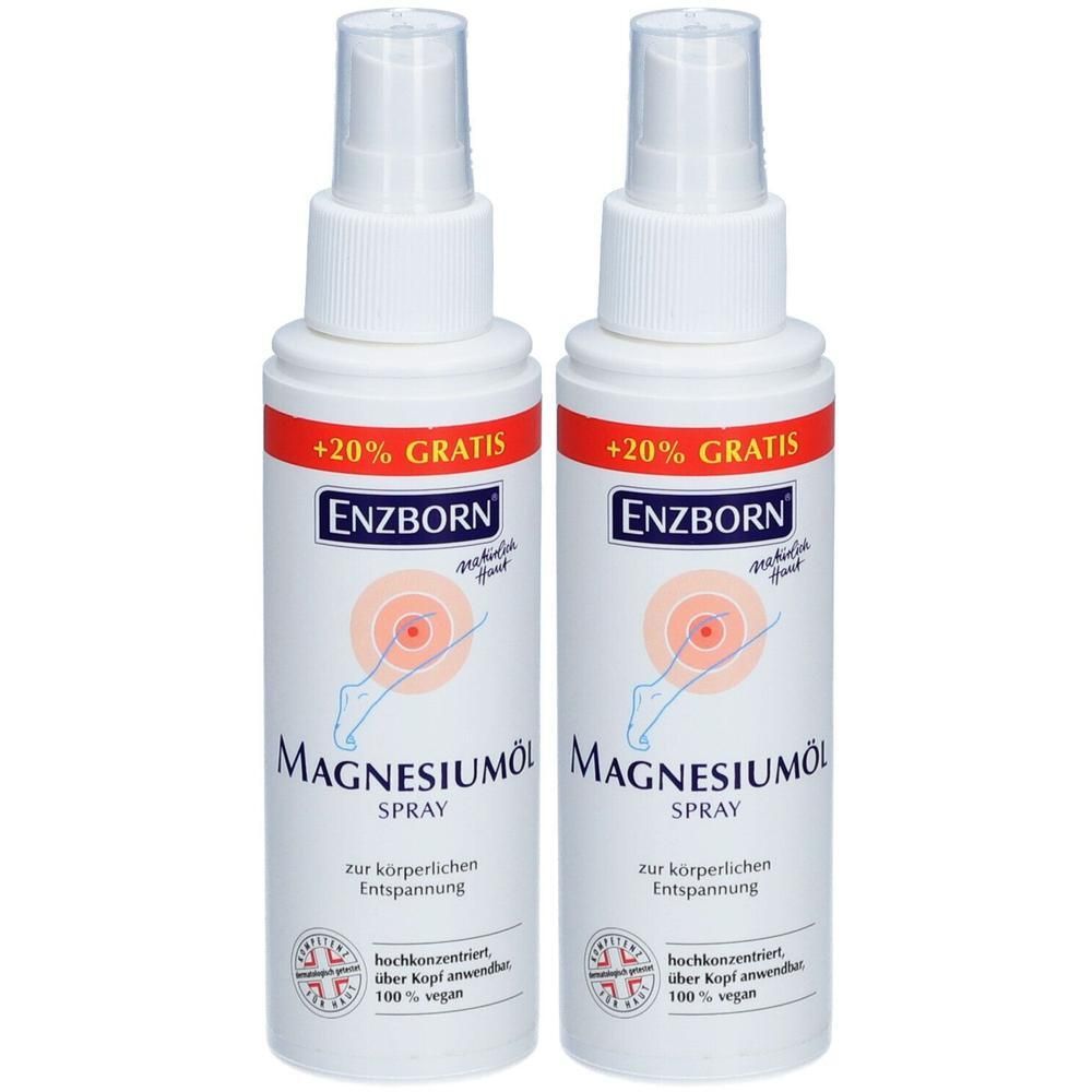 Magnesiumöl Spray Enzborn 2x 2x120 ml