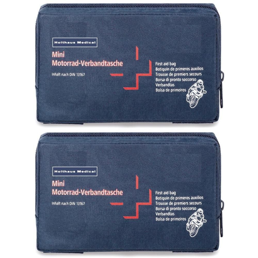 Verbandtasche Motorrad mini DIN 13167 2x 2x1 St