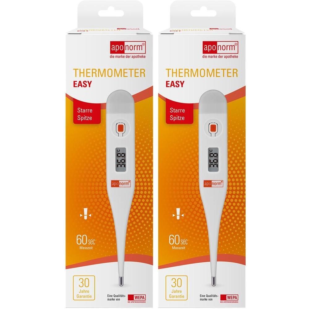 Aponorm Fieberthermometer easy 2x 2x1 St