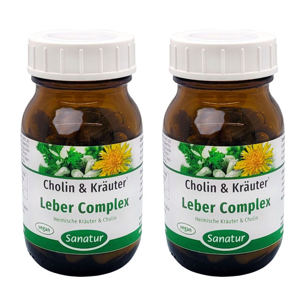 Cholin & Kräuter Leber Complex Kapseln 2x 2x60 St
