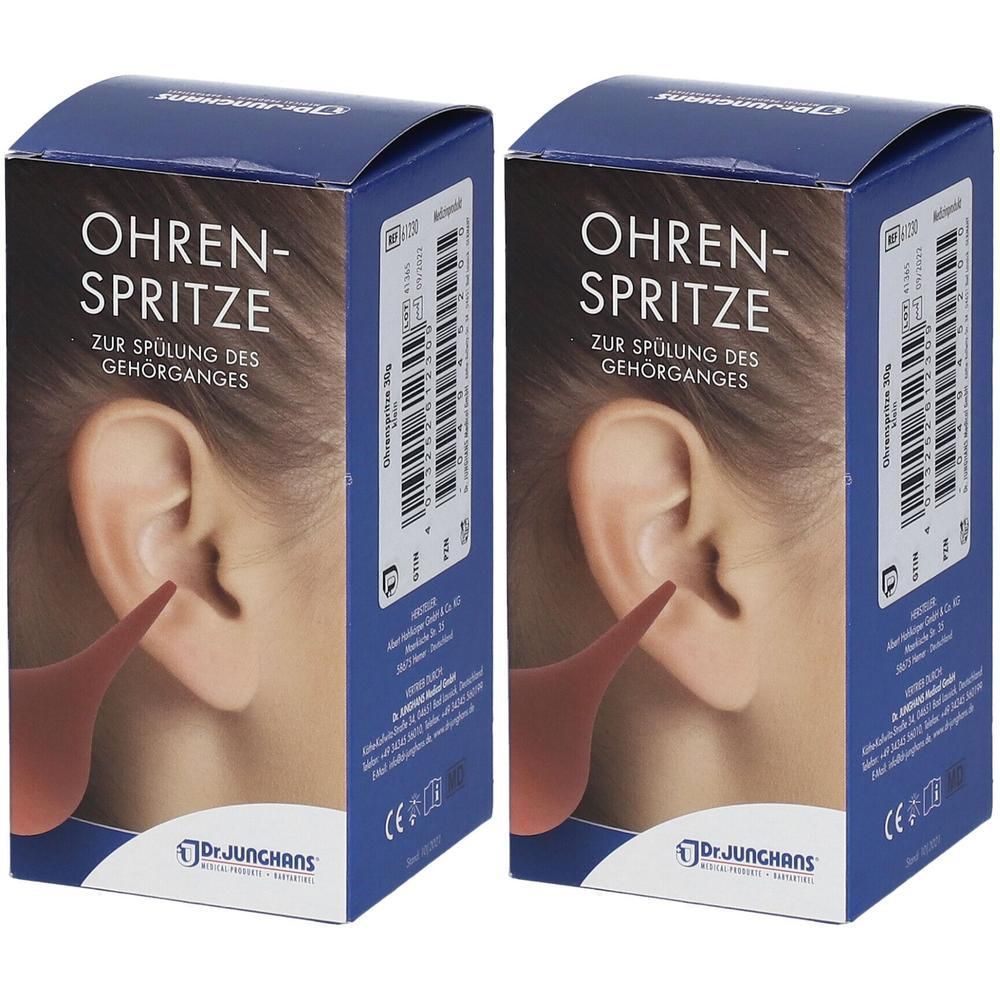 Ohrenspritze 30 g klein 2x 2x1 St Spritzen