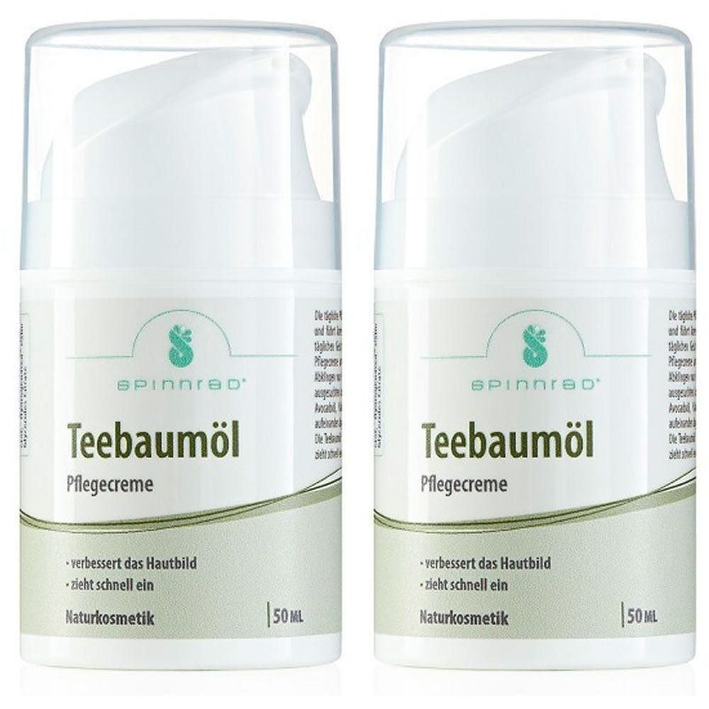 Teebaum ÖL Pflegecreme 2x 2x50 ml Creme