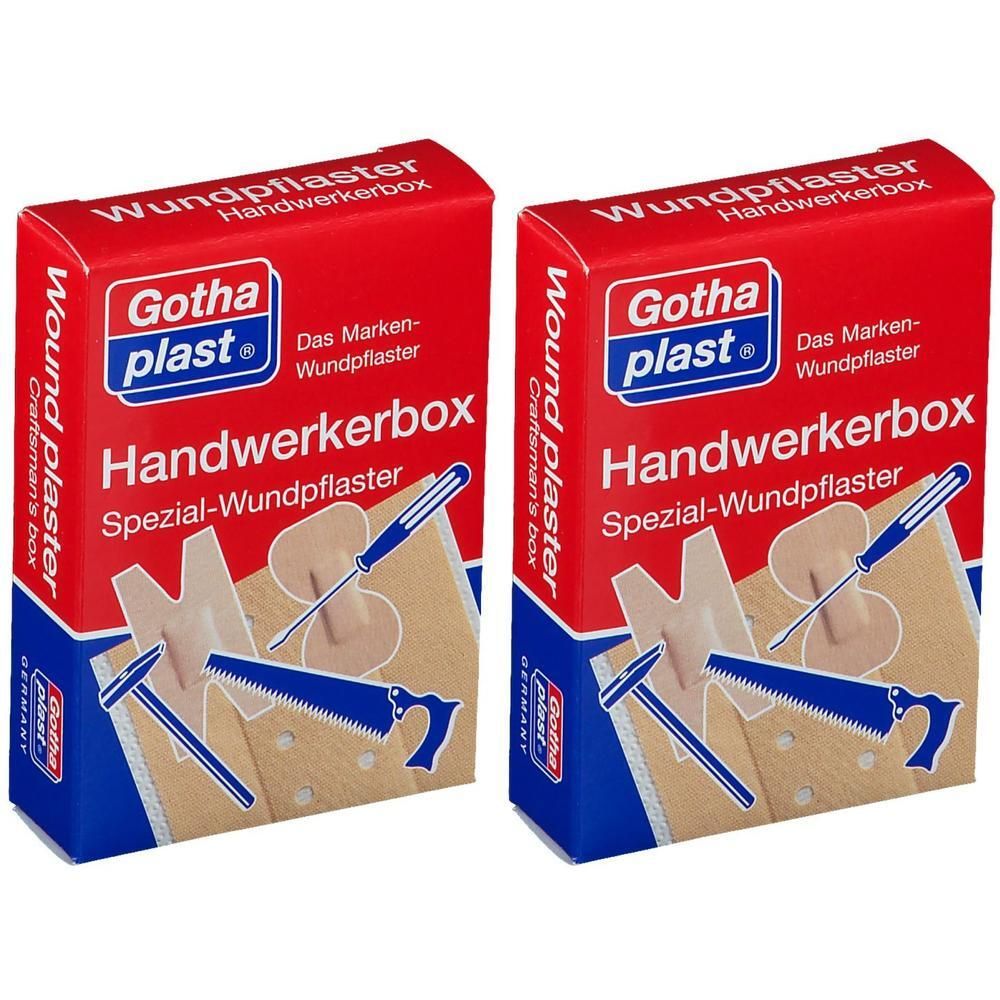 Gothaplast Handwerkerbox Spezialpflaster 2x 2x1 St Pflaster