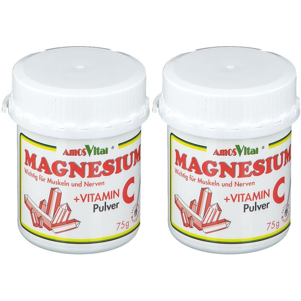 Magnesium+Vitamin C Soma Pulver 2x 2x75 g