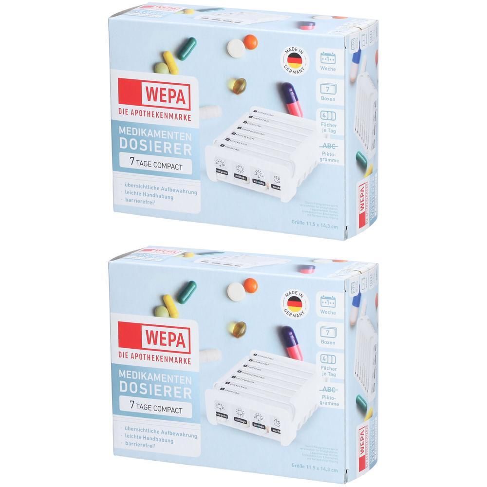 Wepa 7 Tage Compact Wochenmagazin weiß 2x 2x1 St