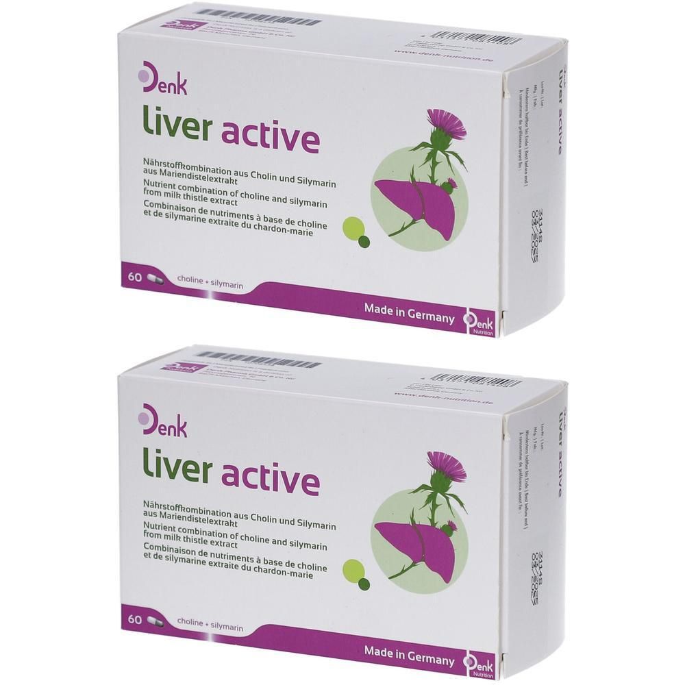 Liver active Denk Kapseln 2x 2x60 St