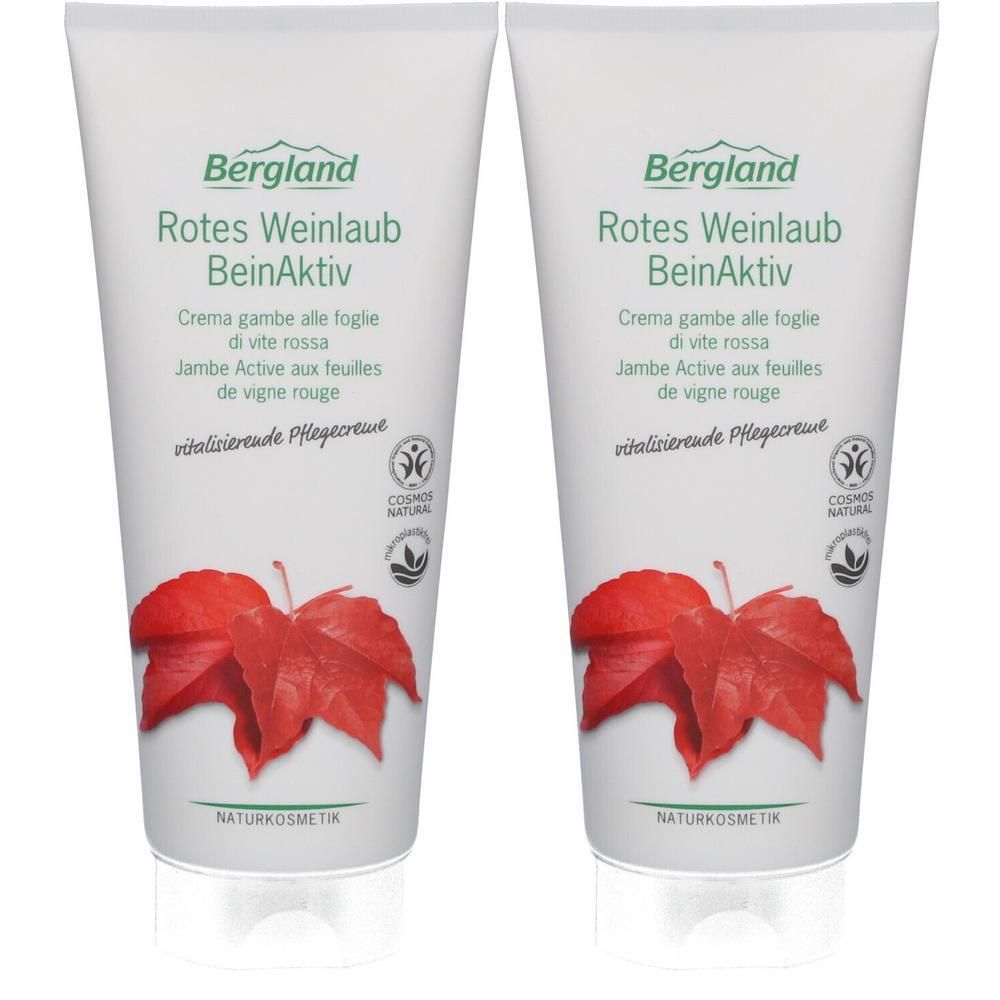 Rotes Weinlaub BeinAktiv Creme 2x 2x200 ml
