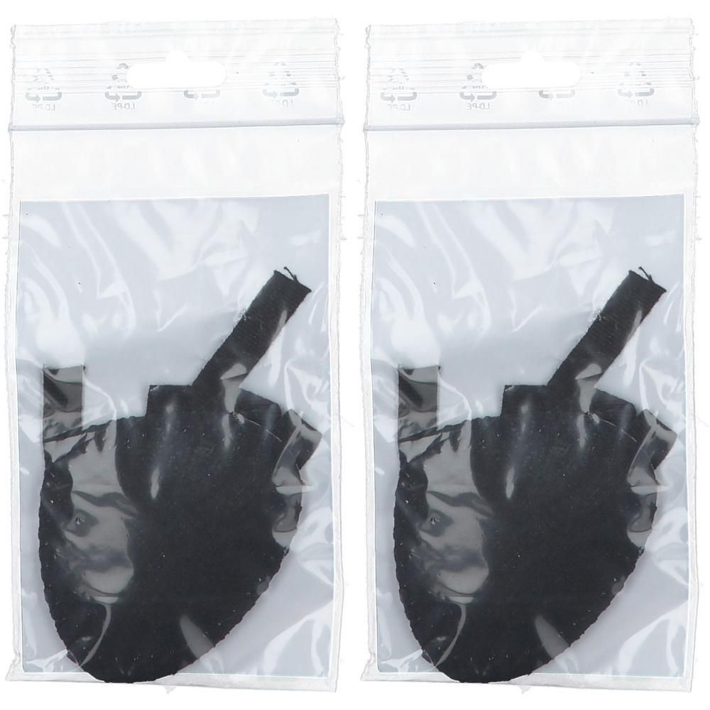Augenklappe mit Bindeband schwarz 33000 2x 2x1 St Verband