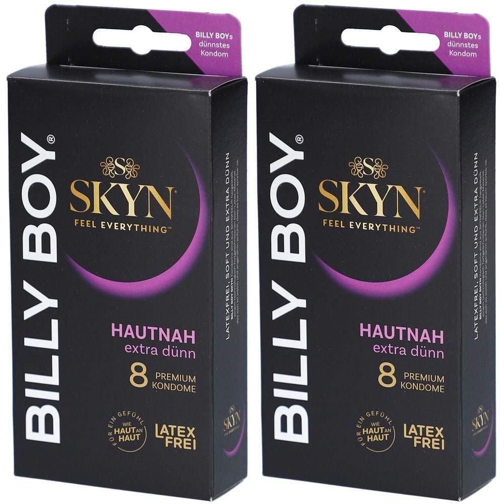 Billy BOY Skyn hautnah extra dünn 2x 2x8 St Kondome