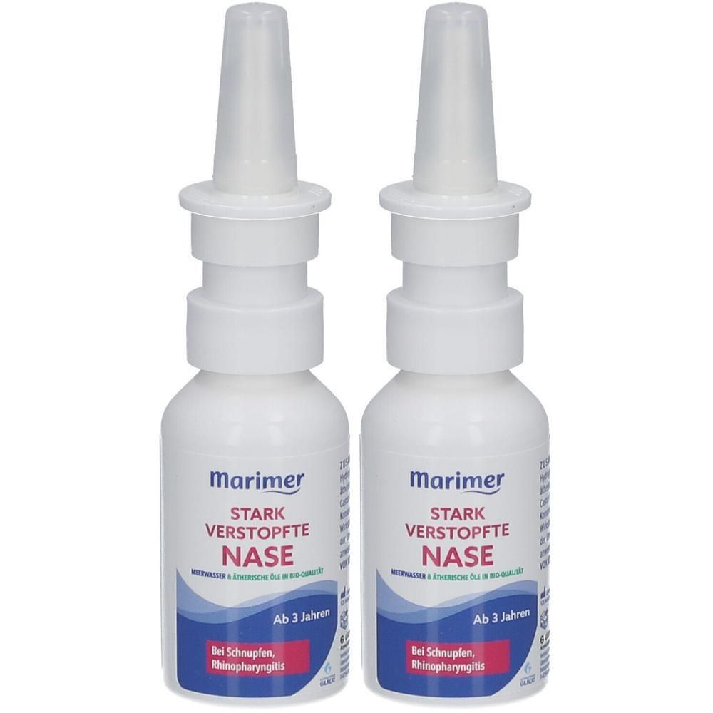Marimer Meerwasser Nasenspray hyperton Eukalyptus 2x 2x20 ml