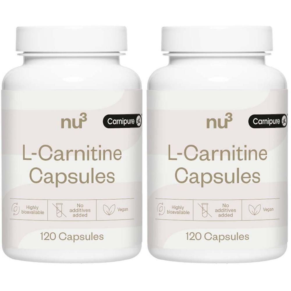 nu3 L-Carnitine Capsules 2x 2x120 St Kapseln