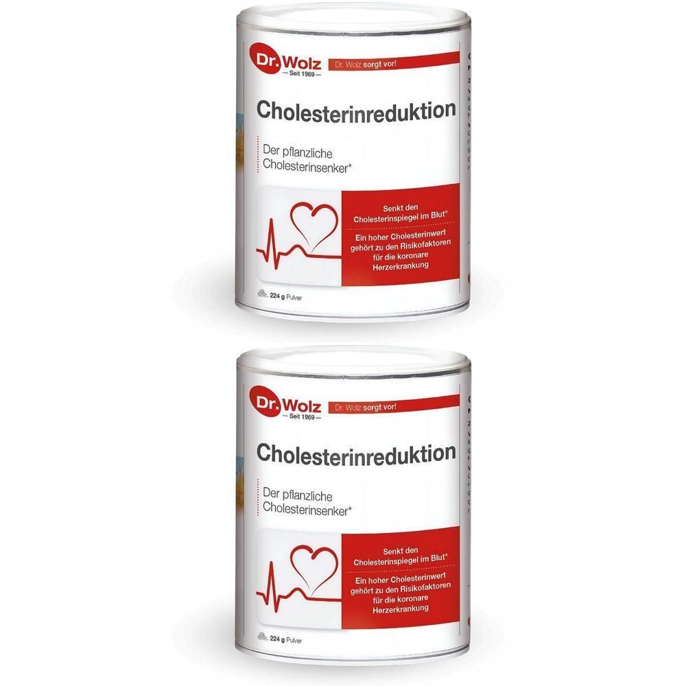 Cholesterinreduktion Dr.Wolz Pulver 2x 2x224 g