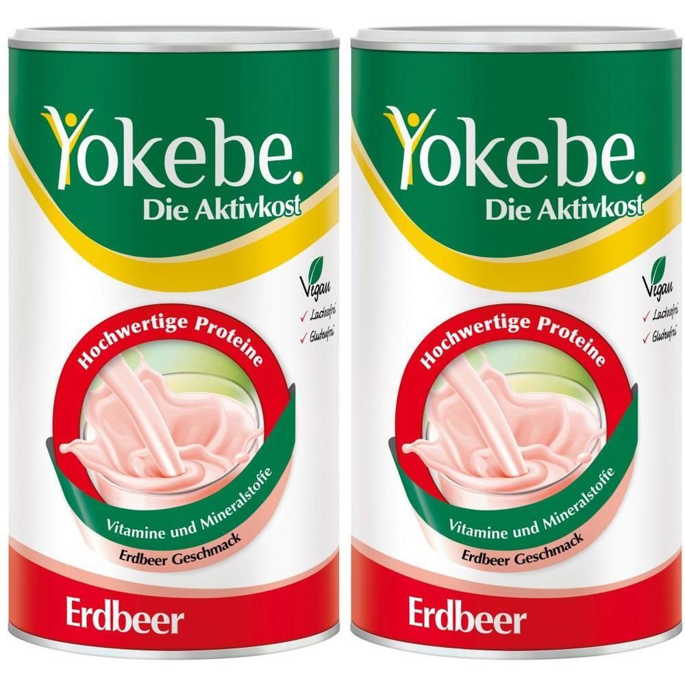 Yokebe Erdbeer Nf2024 Pulver DE 2x 2x500 g