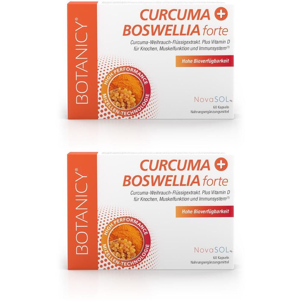 Curcuma+Boswellia forte Kapseln 2x 2x60 St