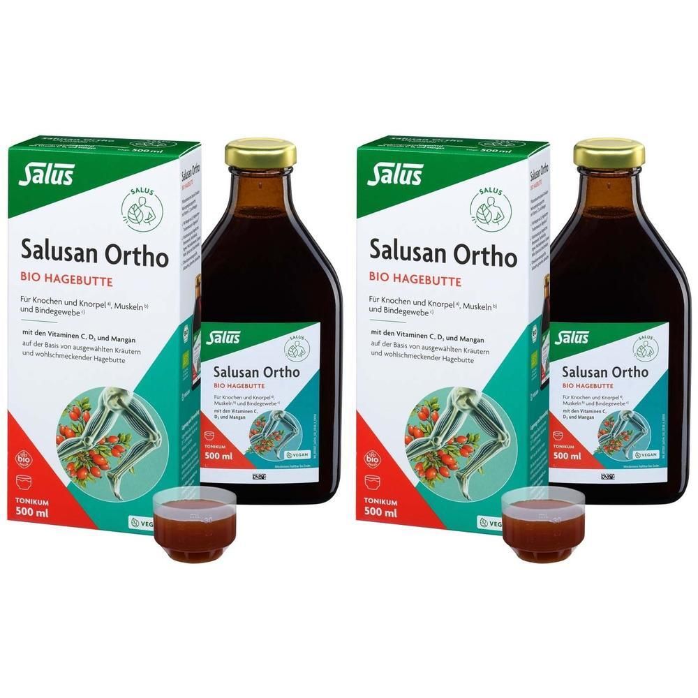Salusan Ortho Bio-Hagebutten-Tonikum 2x 2x500 ml Tonikum