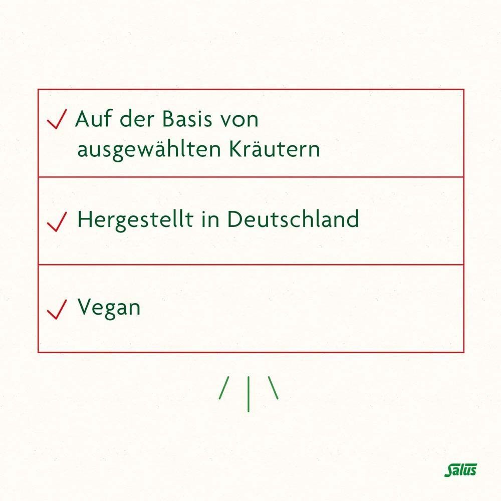 Vorteile des Tonikums: Kräuterbasis, hergestellt in Deutschland, vegan.