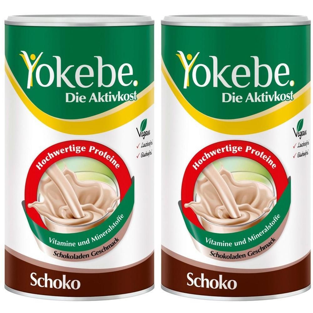 Yokebe Schoko Nf2024 Pulver DE 2x 2x500 g