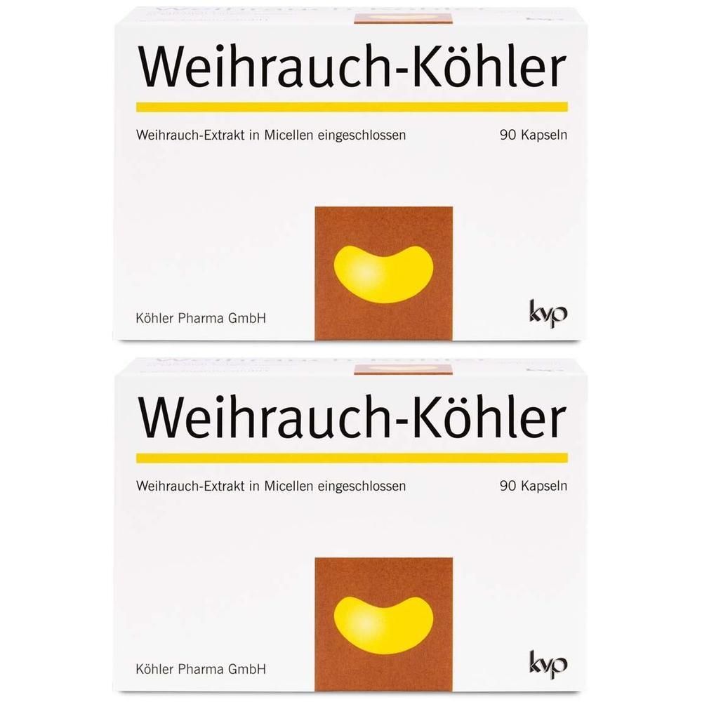 Weihrauch-Köhler Kapseln 2x 2x90 St