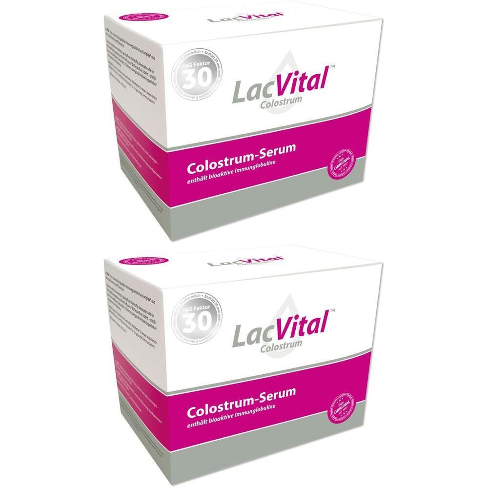 Lacvital Colostrum Serum Kurpackung 2x 2x6x125 ml Extrakt