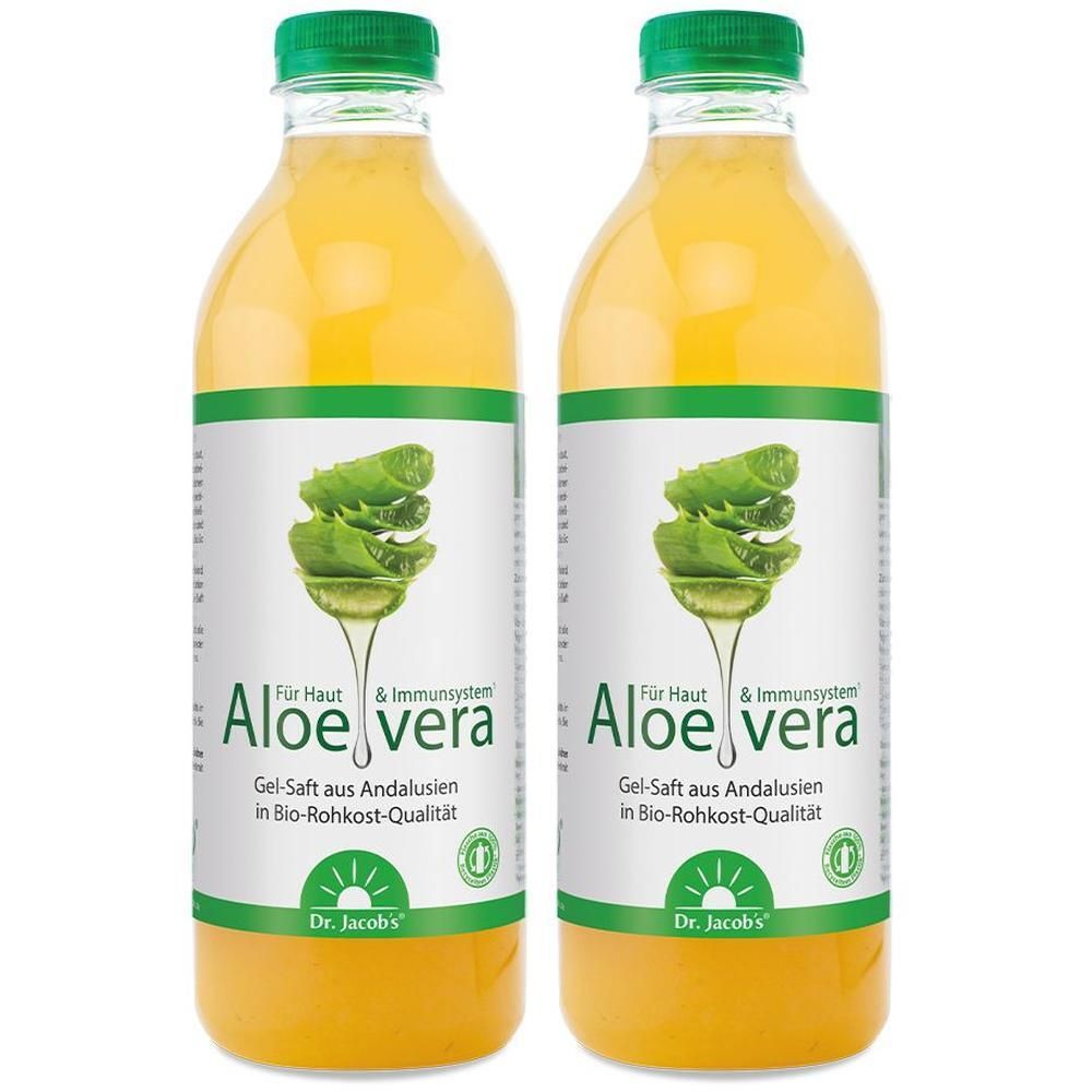 Aloe Vera Gel-Saft Dr.Jacob's 2x 2x1000 ml Saft