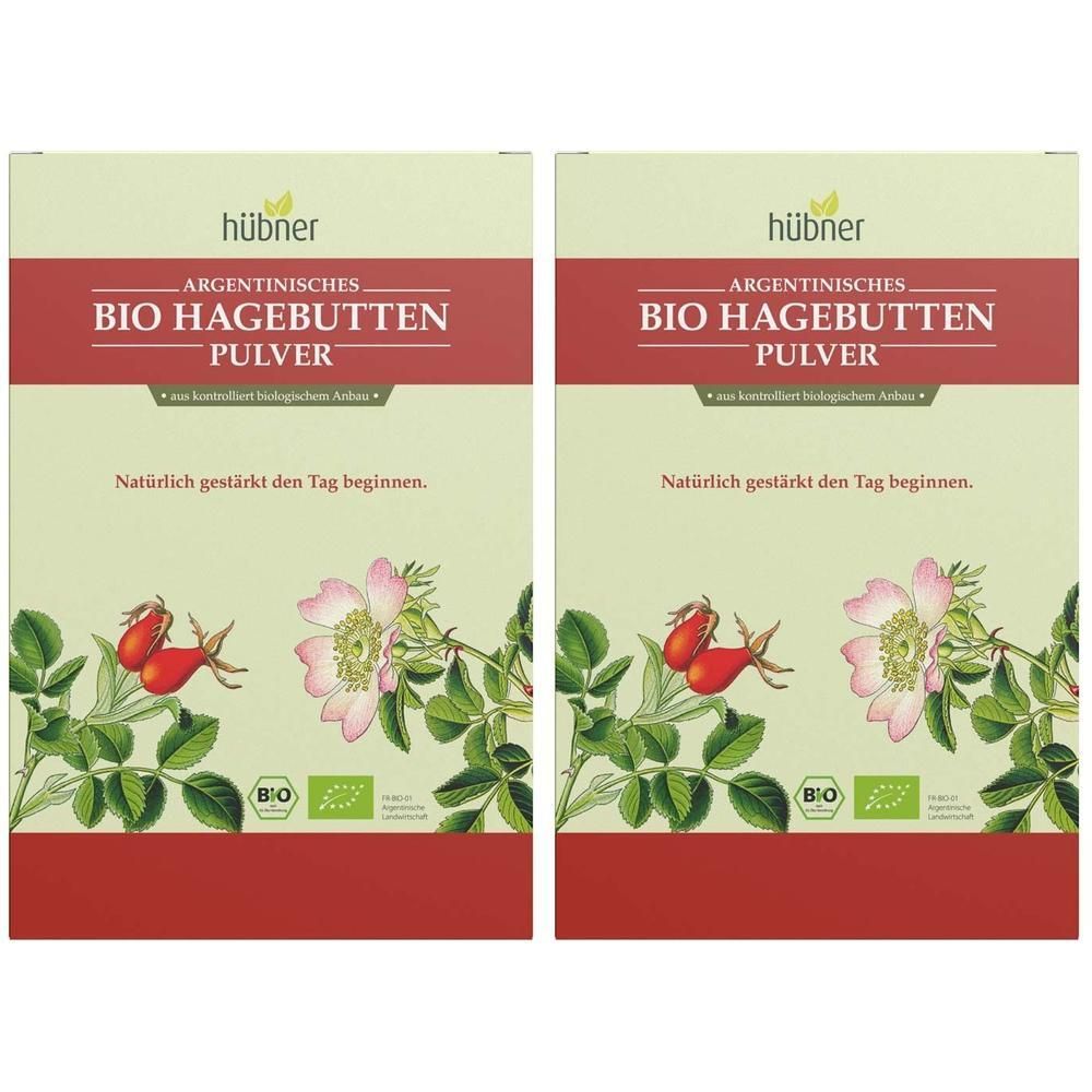 BIO Hagebutten Pulver 2x 2x250 g