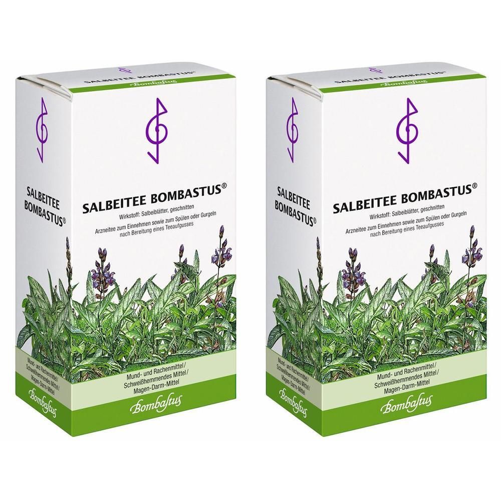Salbeitee Bombastus 2x 2x60 g Tee