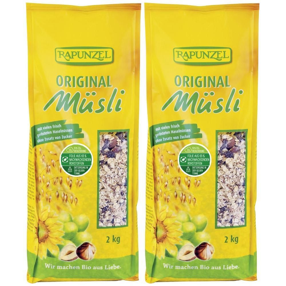 Rapunzel Bio Original Müsli 2x 2x2000 g