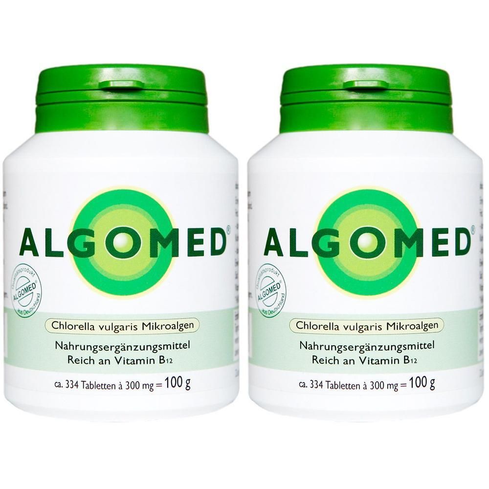 Algomed Chlorella Deutschland 100 g Tabletten 2x 2x334 St