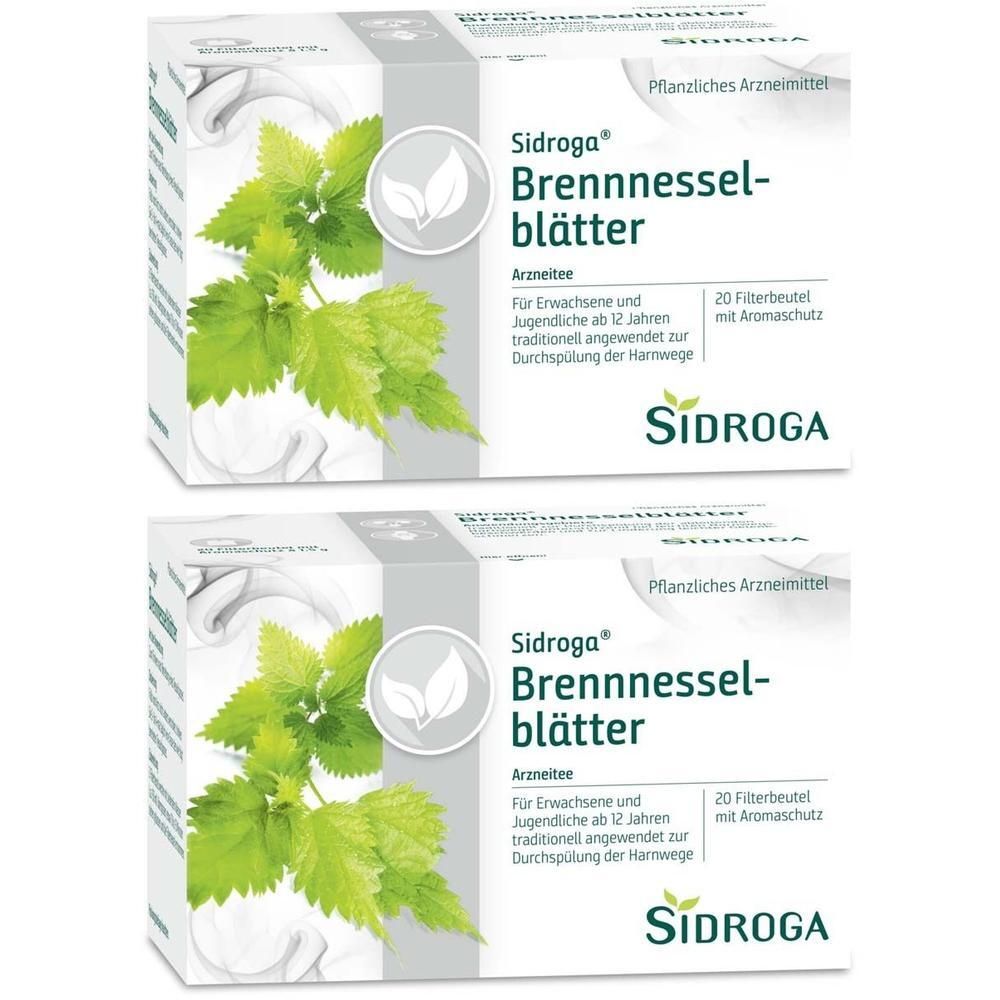 Sidroga Brennnesselblättertee Filterbeutel 2x 2x20x1,5 g Tee