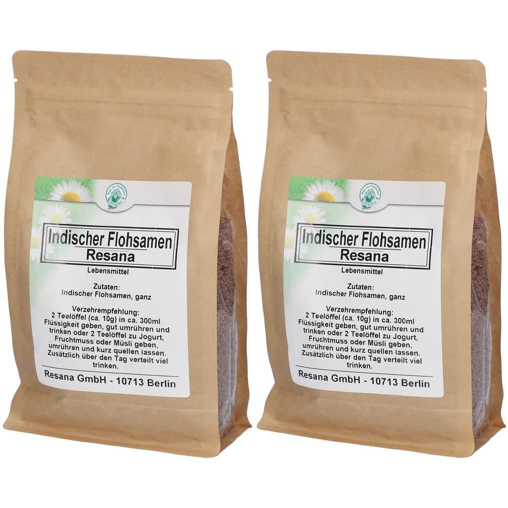 Indischer Flohsamen Resana 2x 2x500 g