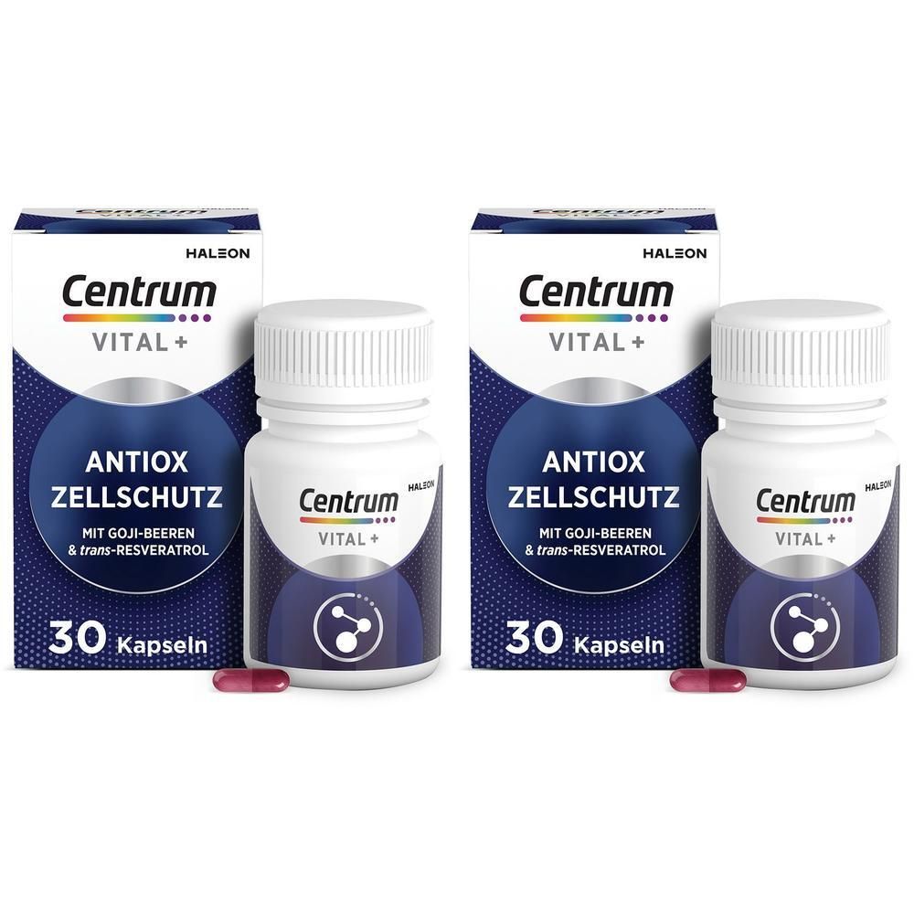 Centrum Vital+ Antiox Zellschutz Kapseln 2x 2x30 St
