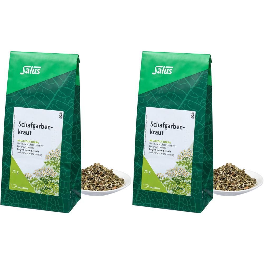 Schafgarbenkraut Arzneitee Millef.herba Bio Salus 2x 2x75 g Tee
