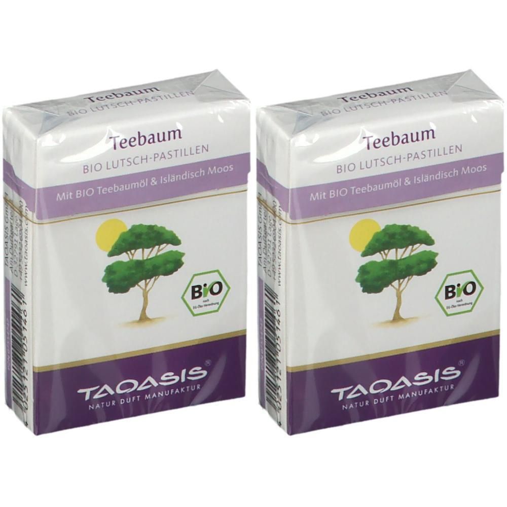Teebaum Pastillen Bio 2x 2x30 g