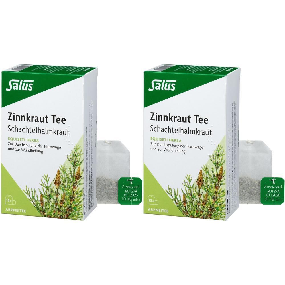 Zinnkraut TEE Schachtelhalmkraut Salus Filterbeut. 2x 2x15 St Filterbeutel