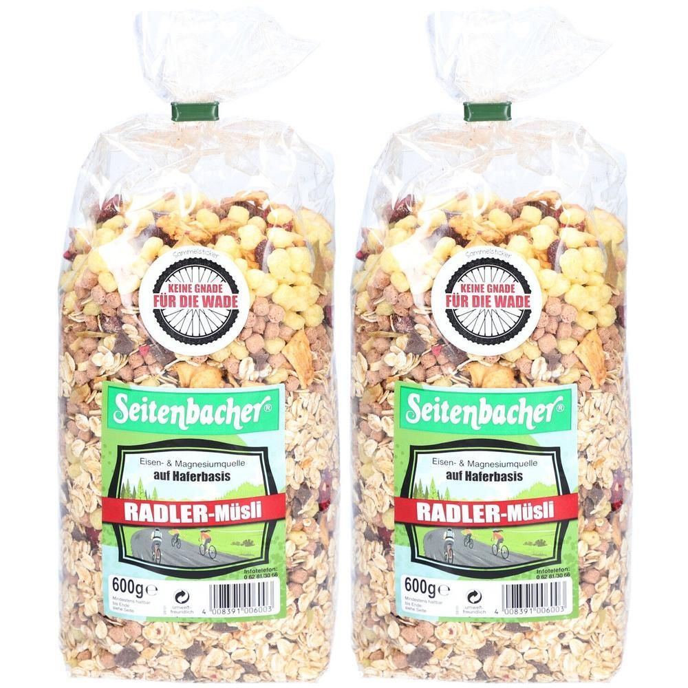 Seitenbacher RadlernMüsli 2x 2x600 g