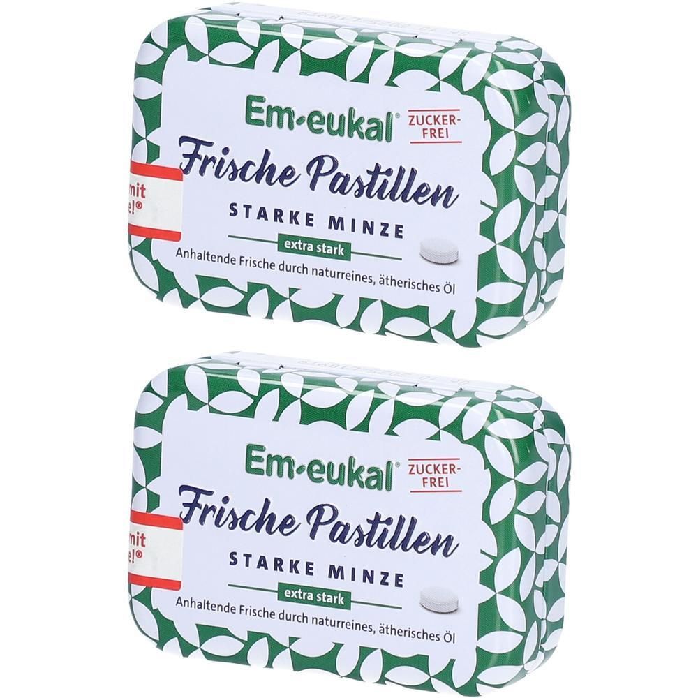 Em-Eukal Frische Pastillen starke Minze zuckerfrei 2x 2x20 g