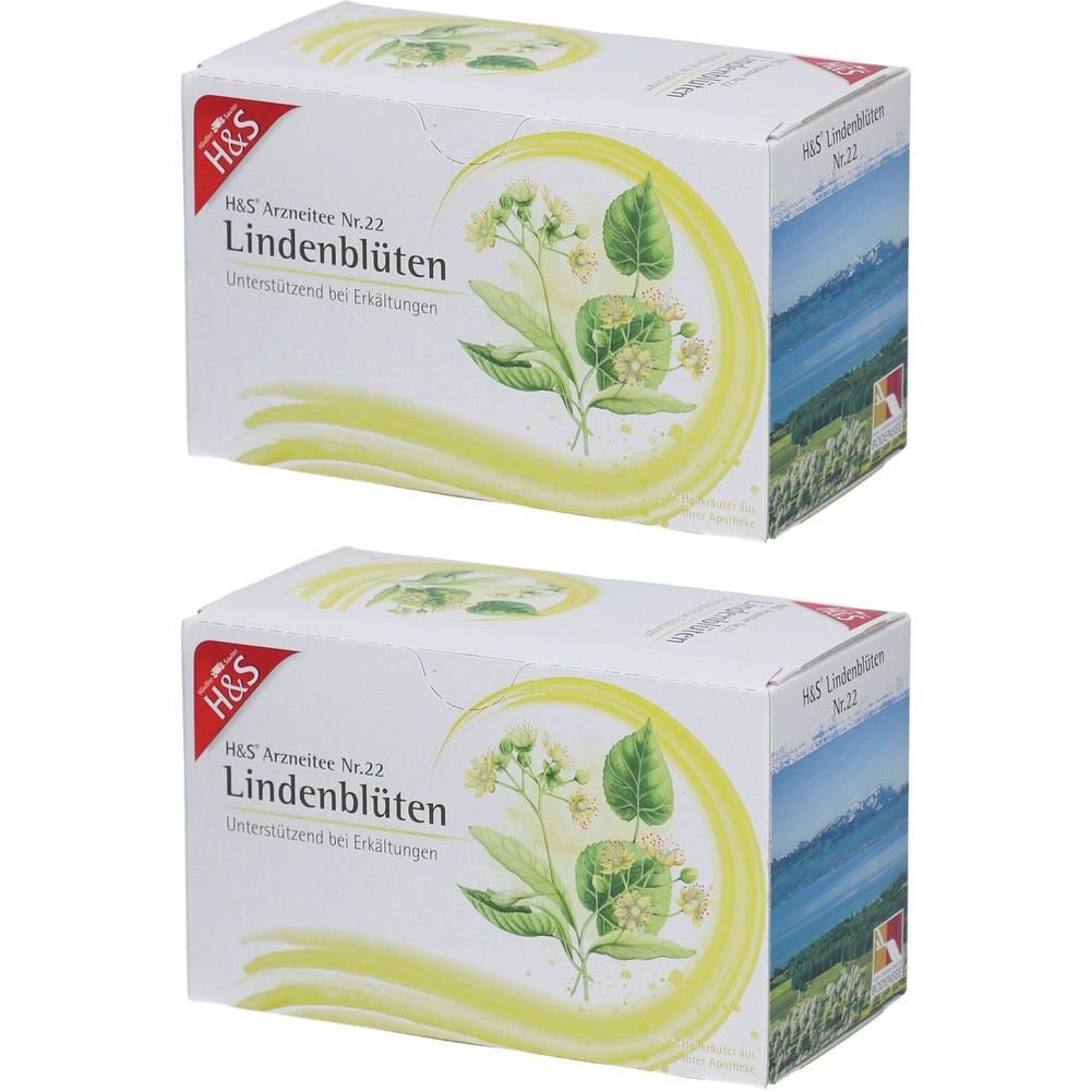 H&S Lindenblüten Tee Filterbeutel 2x 2x20x1,8 g