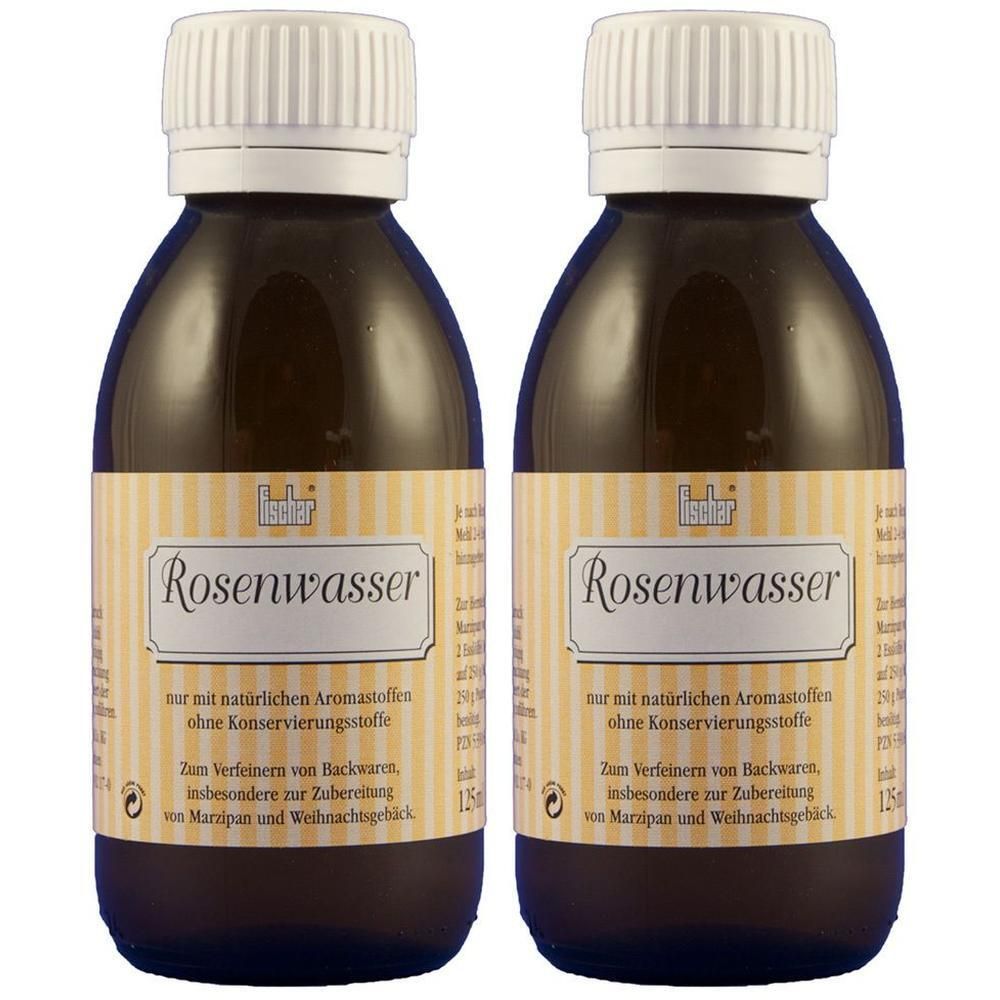 Rosenwasser 2x 2x125 ml Flüssigkeit