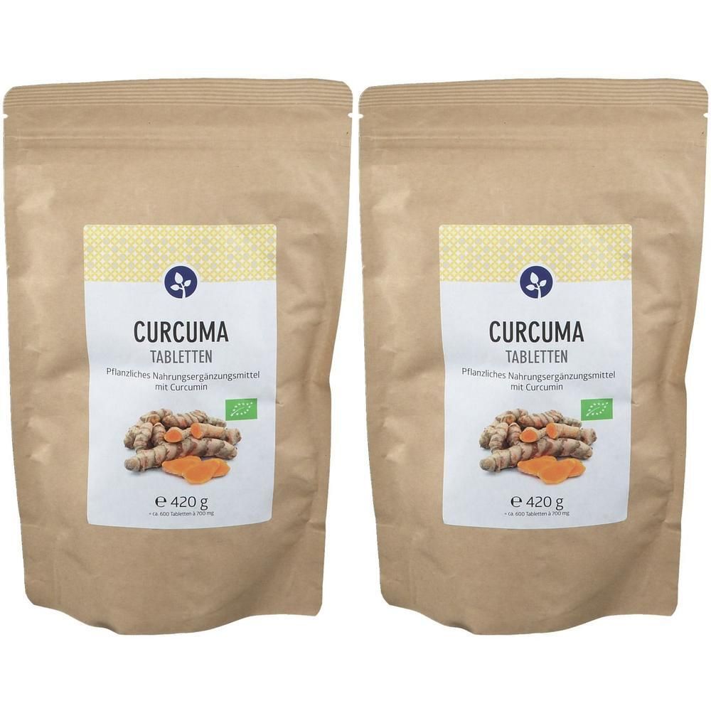 Curcuma 600 mg Bio Tabletten 2x 2x600 St
