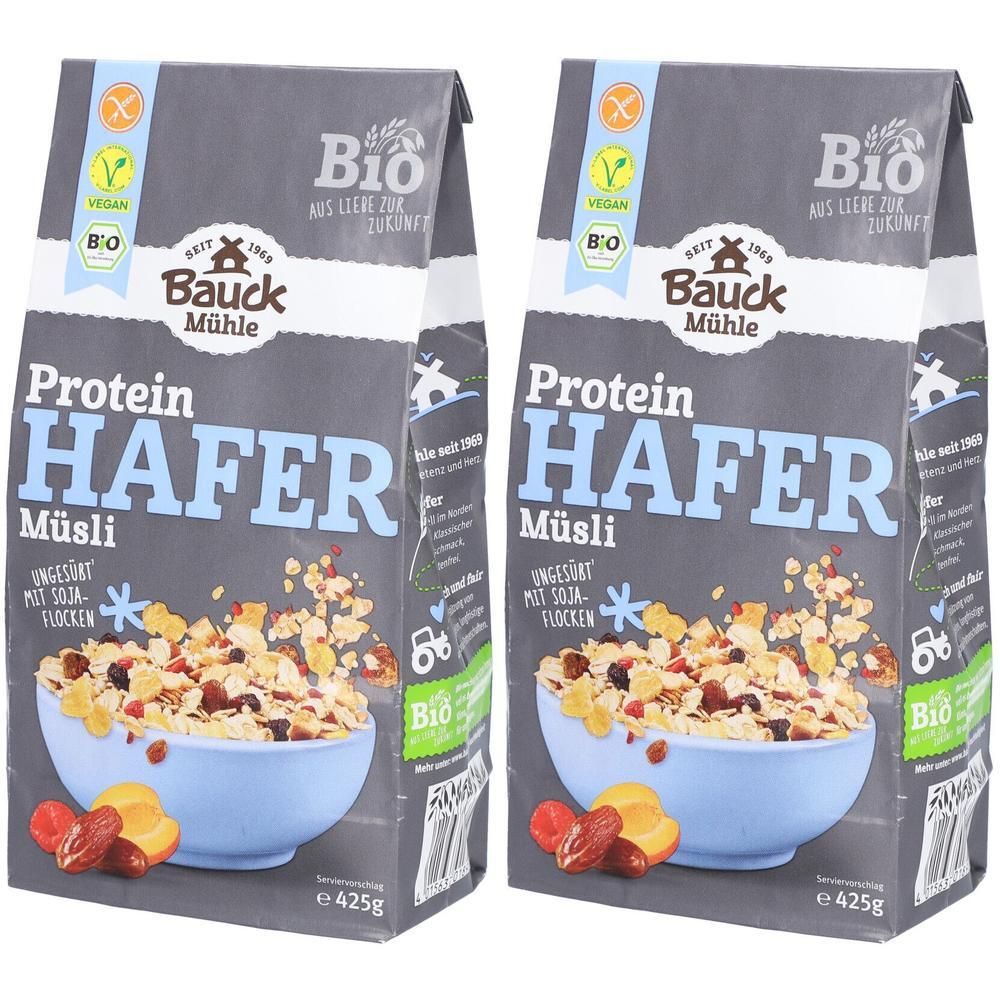Bauckhof Bio Hafermüsli, Sport 2x 2x425 g