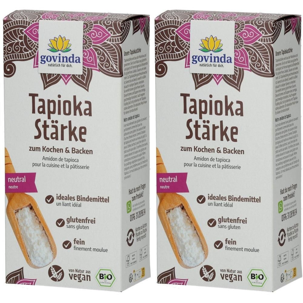 Govinda Tapioka-Stärke 2x 2x330 g