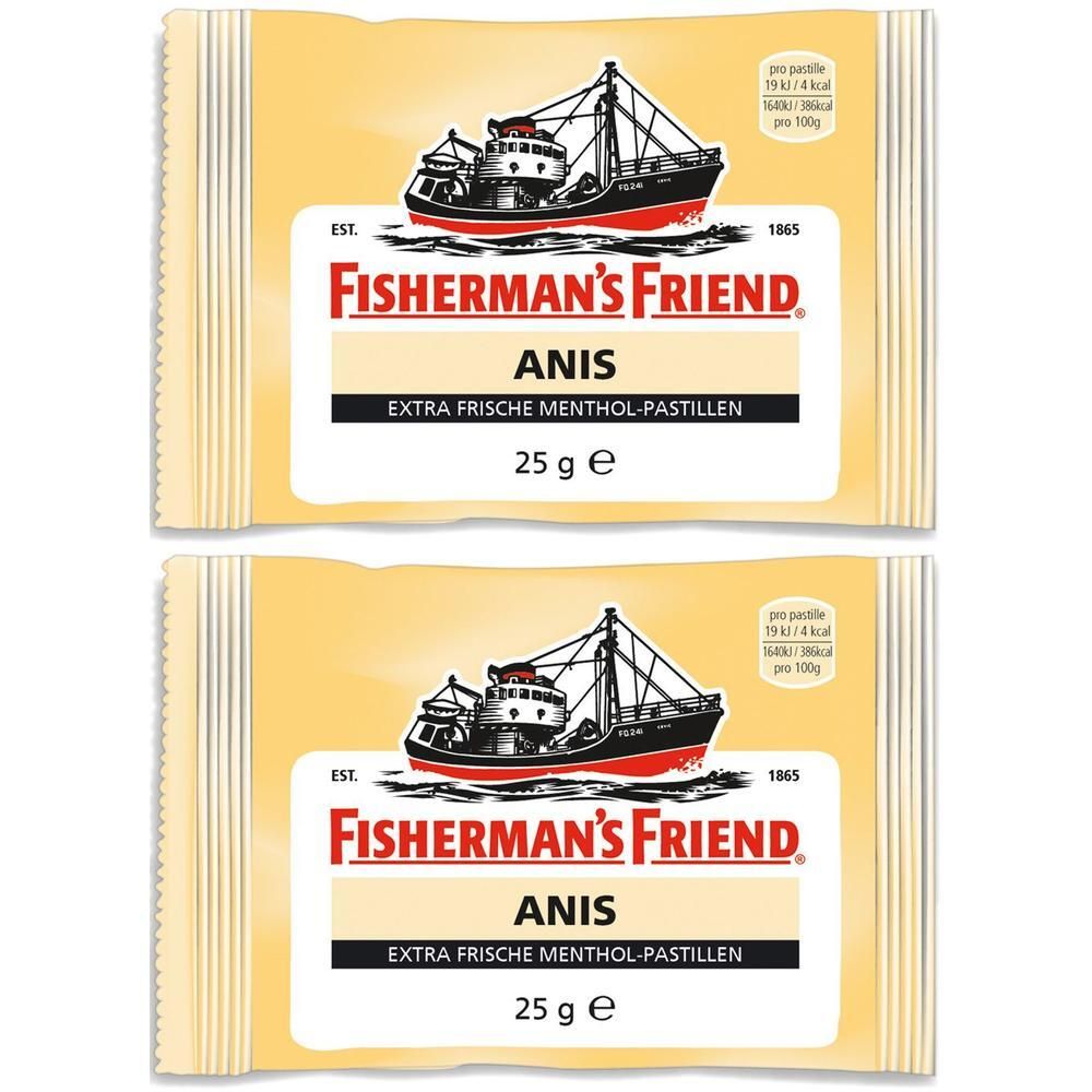 Fishermans Friend Anis Pastillen 2x 2x25 g